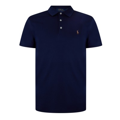 блуза,с,яка,мъжки,тениски,polo,ralph,lauren,men's,slim,fit,short,sleeve,polo,shirt,french,navy