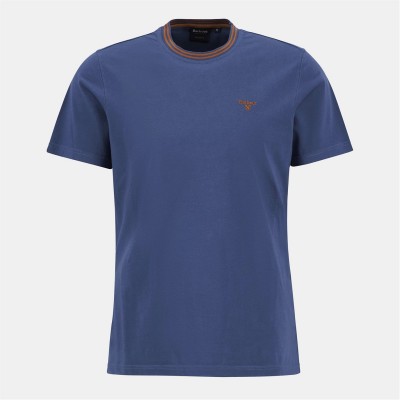 тениска,облекла,на,разпродажба,мъжки,тениски,barbour,austwick,t,shirt,dark,denim