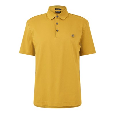 блуза,с,яка,мъжки,тениски,boss,mens,boss,black,parris,polo,signature,monogram,shirt,gold,714