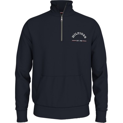 облекла,на,разпродажба,мъжки,ежедневни,облекла,мъжки,горнища,с,качулка,tommy,hilfiger,men's,roundall,quarter,zip,fleece,desert,sky