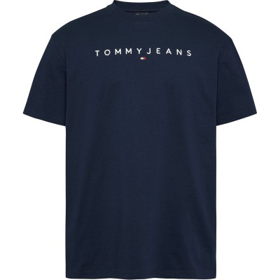 тениска,облекла,на,разпродажба,мъжки,тениски,tommy,jeans,tjm,reg,linear,logo,tee,ext,dk,night,navy