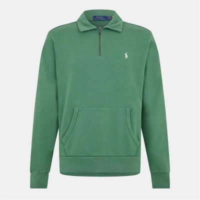 блуза,облекла,на,разпродажба,мъжки,ежедневни,облекла,мъжки,горнища,с,качулка,polo,ralph,lauren,loopback,terry,cotton,quarter,zip,sweater,fatigue,green