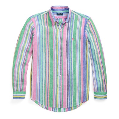 риза,с,дълъг,ръкав,мъжки,ризи,polo,ralph,lauren,men,s,long,sleeve,patterned,shirt,green,pink