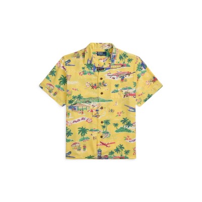 облекла,на,разпродажба,мъжки,ризи,polo,ralph,lauren,men's,rayon,bear,short,sleeve,patterned,shirt,holiday,bear