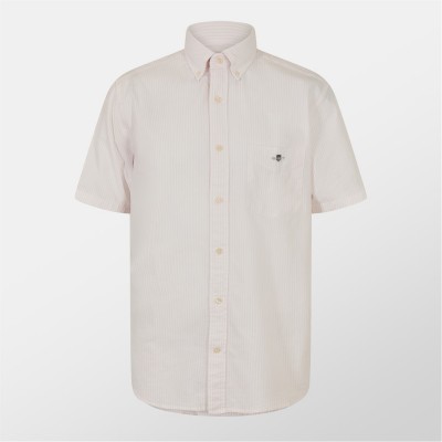 риза,с,къс,ръкав,мъжки,ризи,gant,regular,fit,striped,classic,oxford,short,sleeve,shirt,light,pink
