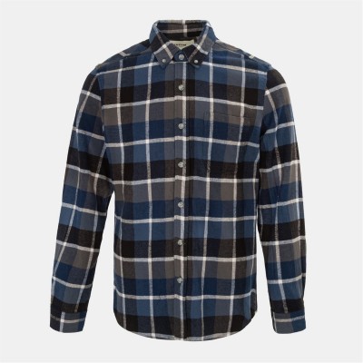 firetrap,pattern,shirt,mens,blue,black