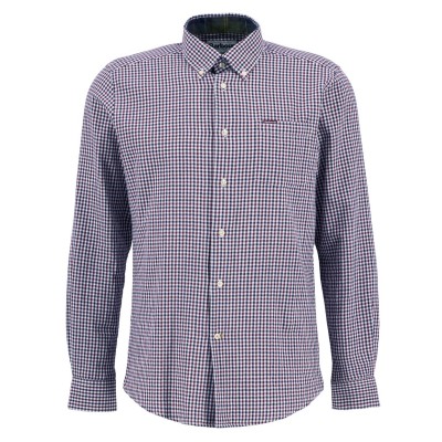 облекла,на,разпродажба,мъжки,ризи,barbour,padshaw,tailored,shirt,rich,red,re33