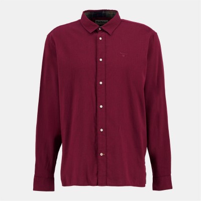 облекла,на,разпродажба,мъжки,ризи,barbour,sealane,relaxed,long,sleeved,shirt,biking,red,re32
