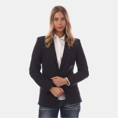 hugo,women's,atana,single,button,suit,jacket,dark,blue