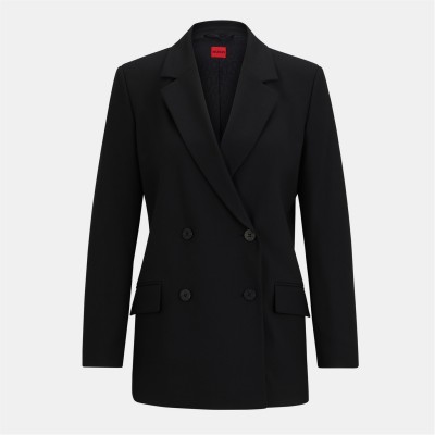hugo,women's,avani,suit,jacket,black