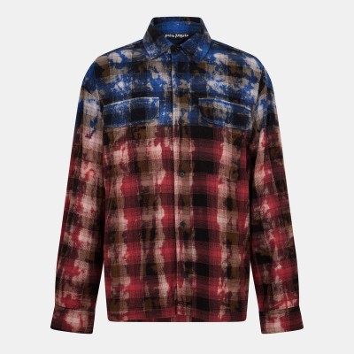 риза,с,дълъг,ръкав,мъжки,ризи,palm,angels,men,s,curve,long,sleeve,patterned,relaxed,fit,shirt,blue,red