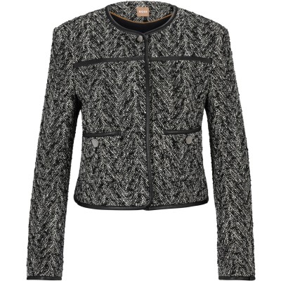 boss,women's,jaoki,structured,tailored,fit,suit,jacket,open,misc