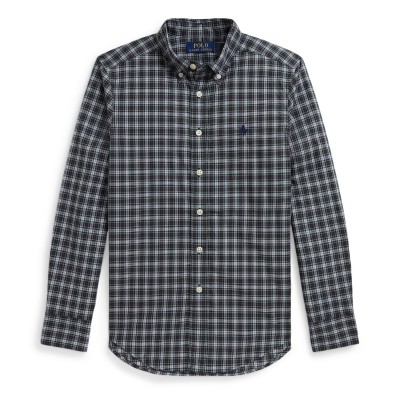 риза,с,къс,ръкав,polo,ralph,lauren,kids,short,sleeve,oxford,shirt,green,white