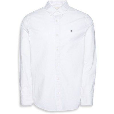 мъжки,ризи,calvin,klein,jeans,ckj,oxford,shirt,sn62,brilliant,white