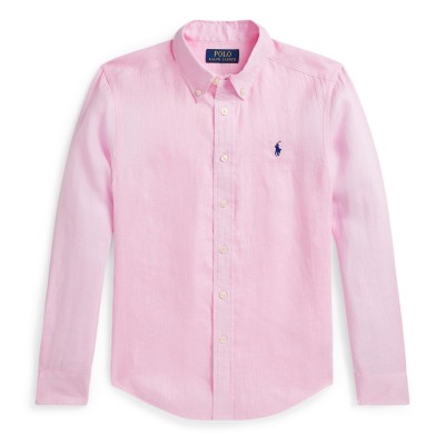 юношеска,риза,с,дълъг,ръкав,polo,ralph,lauren,long,sleeve,shirt,juniors,carmel,pink