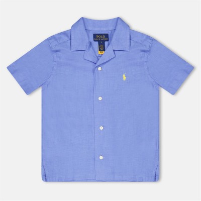 детски,3/4,панталони,polo,ralph,lauren,kids',short,sleeve,oxford,shirt,harbor,island