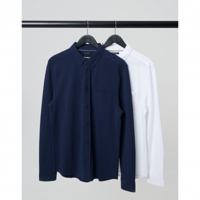 риза,threadbare,men,s,long,sleeve,plain,shirt,white,navy