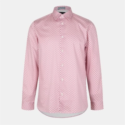 облекла,на,разпродажба,мъжки,ризи,ted,baker,geo,print,shrt,sn99,mid,pink