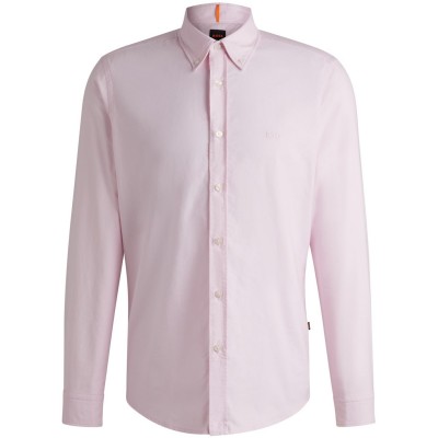 риза,с,дълъг,ръкав,облекла,на,разпродажба,мъжки,ризи,boss,rickert,long,sleeve,oxford,shirt,pink,682