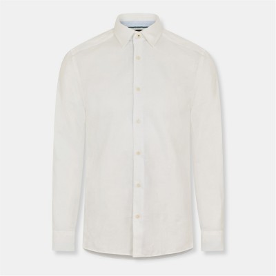 облекла,на,разпродажба,мъжки,ризи,ted,baker,linen,shirt,sn99,white