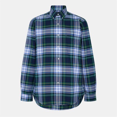 мъжки,ризи,polo,ralph,lauren,polo,checkoxf,shrt,sn54,green,blu,multi