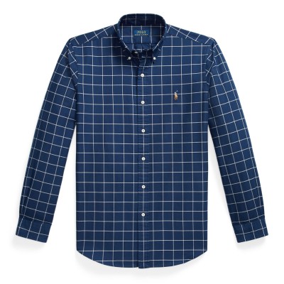 риза,с,дълъг,ръкав,мъжки,ризи,polo,ralph,lauren,men,s,long,sleeve,patterned,shirt,navy,white