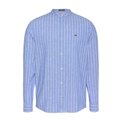 мъжки,ризи,tommy,jeans,tj,linen,shirt,sn54,tempo,blue,ecru