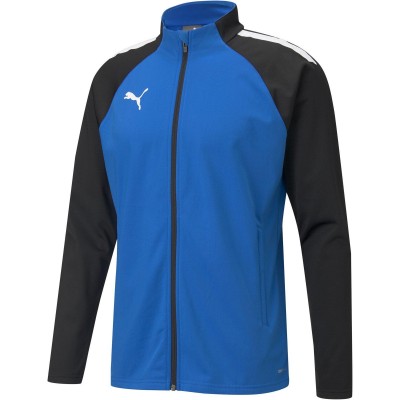мъжко,яке,футболни,анцузи,puma,teamliga,training,jacket,tracksuit,top,mens,elec,blue,black