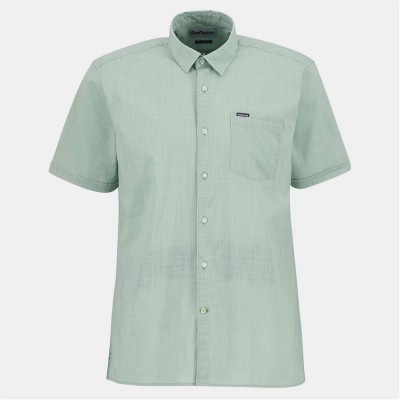 риза,с,къс,ръкав,облекла,на,разпродажба,мъжки,ризи,barbour,men's,pigment,short,sleeve,shirt,seagrass