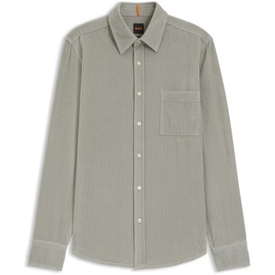 риза,с,дълъг,ръкав,мъжки,ризи,boss,relegant,long,sleeve,shirt,open,green,351