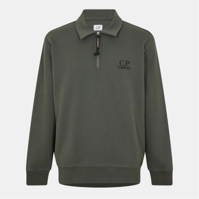 блуза,облекла,на,разпродажба,мъжки,ежедневни,облекла,мъжки,горнища,с,качулка,cp,company,quarter,zip,sweatshirt,dk,shadow,978