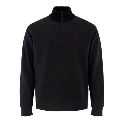 блуза,с,яка,облекла,на,разпродажба,мъжки,ежедневни,облекла,мъжки,горнища,с,качулка,cp,company,polo,collar,sweatshirt,black,999