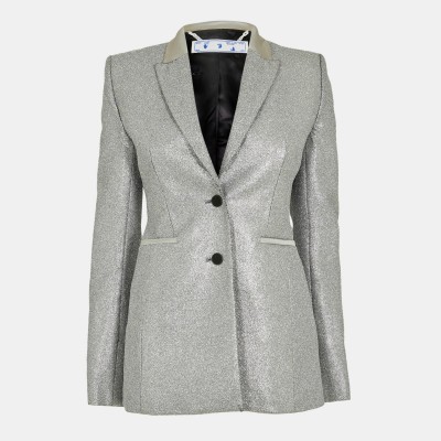 дамско,яке,off,white,women,s,tailored,suit,jacket,silver
