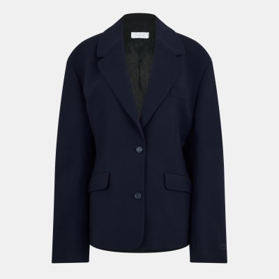 дамско,яке,off,white,women,s,tailored,suit,jacket,blue