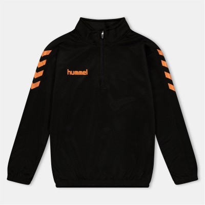 промоция,на,зимни,облекла,детски,полари,детски,облекла,hummel,core,hlf,zip,jn99,black,orange
