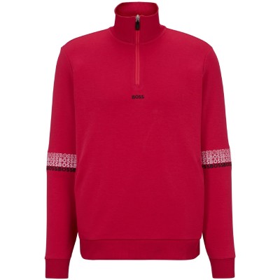 промоция,на,зимни,облекла,облекла,на,разпродажба,мъжки,ежедневни,облекла,мъжки,горнища,с,качулка,boss,boss,sweat,zip,sn99,pink