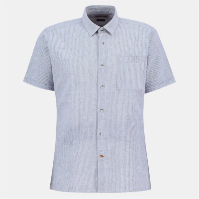 риза,с,къс,ръкав,облекла,на,разпродажба,мъжки,ризи,barbour,tindale,striped,short,sleeve,shirt,bleached,blue