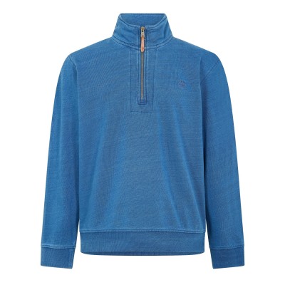 мъжки,горнища,с,качулка,timberland,men,s,1,4,zip,fleece,mid,indigo
