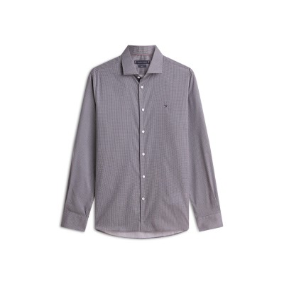 риза,с,дълъг,ръкав,мъжки,ризи,tommy,hilfiger,men,s,long,sleeve,patterned,shirt,black