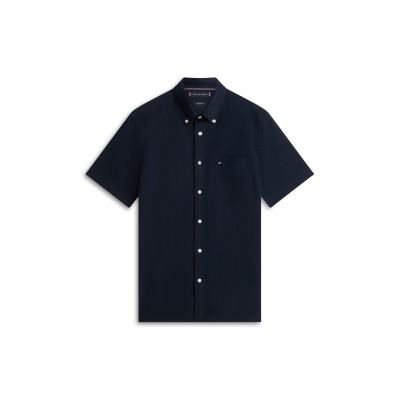 мъжки,ризи,tommy,hilfiger,seersucker,solid,ss,rf,shirt,desert,sky