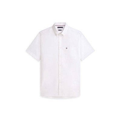мъжки,ризи,tommy,hilfiger,tommy,ss,oxfrd,shirt,sn62,white