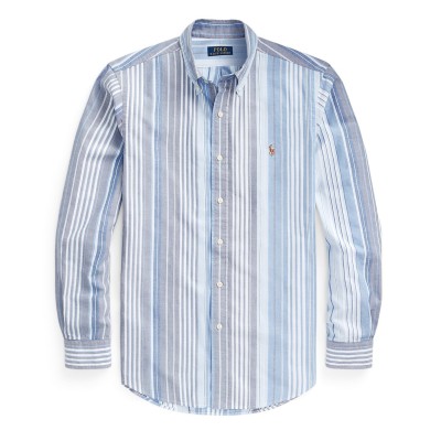 риза,с,дълъг,ръкав,облекла,на,разпродажба,мъжки,ризи,polo,ralph,lauren,striped,long,sleeve,shirt,blue,multi