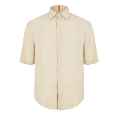 риза,с,къс,ръкав,облекла,на,разпродажба,мъжки,ризи,boss,men's,short,sleeve,shirt,light,beige