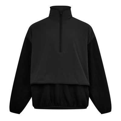 мъжки,горнища,с,качулка,fear,of,god,essentials,men,s,1,4,zip,fleece,black