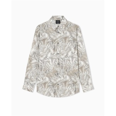 облекла,на,разпродажба,мъжки,ризи,armani,exchange,shirt,beige,multi