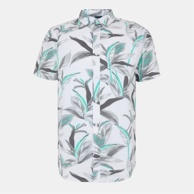 облекла,на,разпродажба,bench,shirt,ss,kaizn,sn99,white,floral