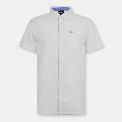 риза,облекла,на,разпродажба,bench,short,sleeve,plain,shirt,white