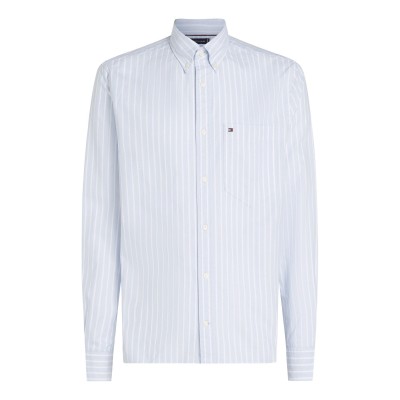 риза,с,дълъг,ръкав,мъжки,ризи,tommy,hilfiger,men,s,long,sleeve,oxford,shirt,breezy,blue,wht