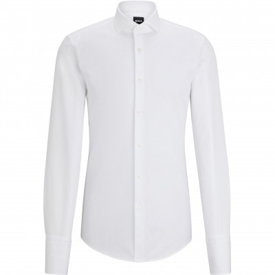 риза,с,дълъг,ръкав,мъжки,ризи,boss,men,s,long,sleeve,oxford,shirt,white