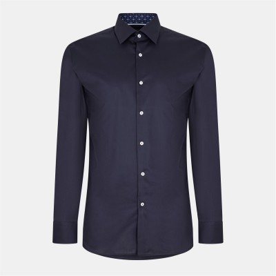 облекла,на,разпродажба,мъжки,ризи,boss,h,hank,kent,c3,214,10245425,10,oxford,shirt,mens,dark,blue